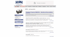 Desktop Screenshot of hiph.org